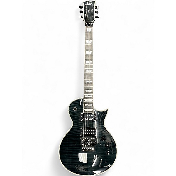 Used ESP ES1000FR Trans Black Solid Body Electric Guitar