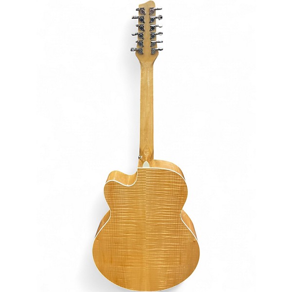 Used Sawtooth ST-MPL-AEJC-12 Natural 12 String Acoustic Electric Guitar