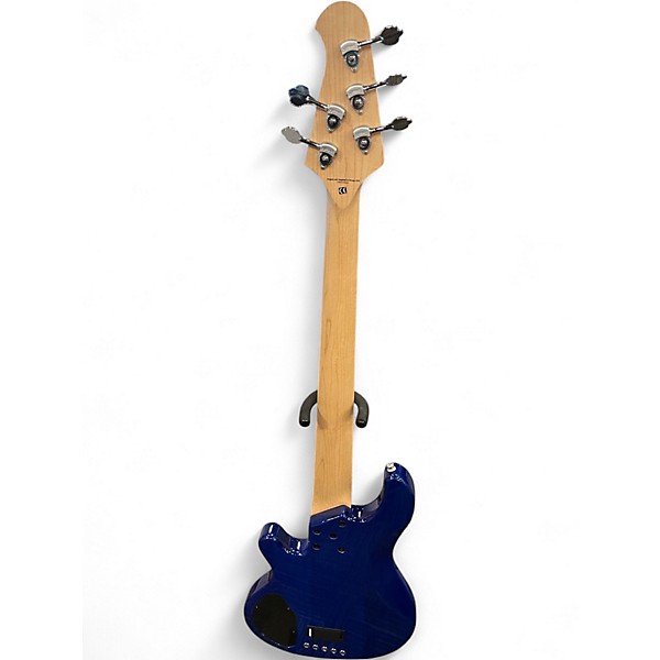 Used Lakland 55-02 Skyline Series 5 String Blue Electric