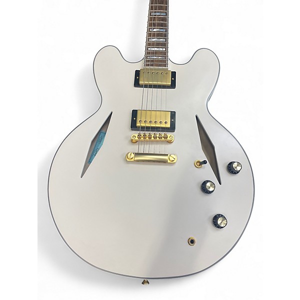 Used Epiphone EMILY WOLFE SHERATON White Hollow Body Electric Guitar
