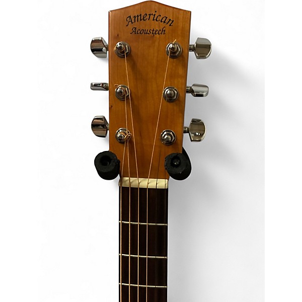 Used American Acoustech ESVL1 Natural Acoustic Guitar
