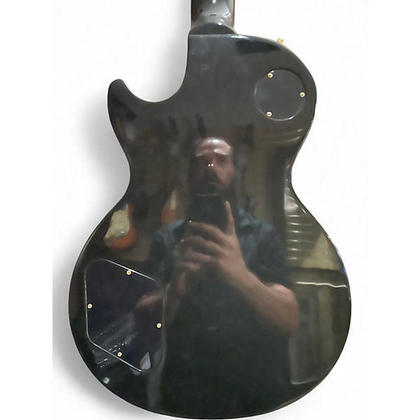 Used 2012 Gibson Les Paul Studio Black Solid Body Electric Guitar