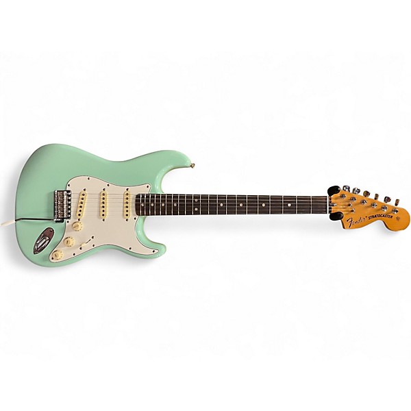 Used Fender VINTERA 2 70'S STRATOCASTER Surf Green Solid Body Electric Guitar