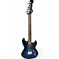Used G&L Jerry Cantrell Signature Superhawk Deluxe Blue Solid Body Electric Guitar thumbnail