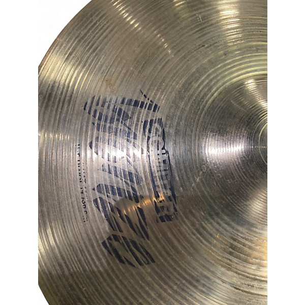 Used Zildjian 14in Scimitar Hi Hat Top Cymbal