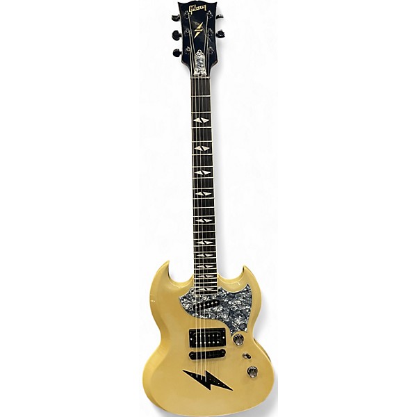 Vintage 1998 Gibson SG Z TV Yellow Solid Body Electric Guitar