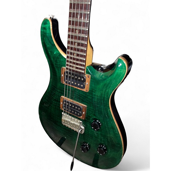 Used 1990s PRS CE24 Emerald Green Solid Body Electric Guitar