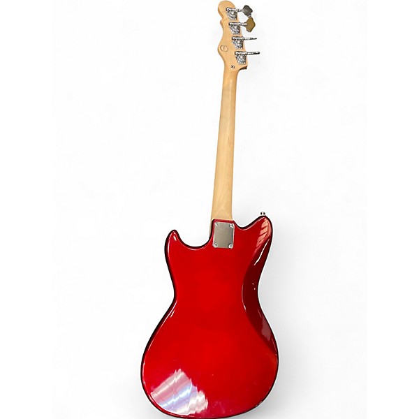 Used G&L TRIBUTE FALLOUT BASS METALIC RED Electric Bass Guitar