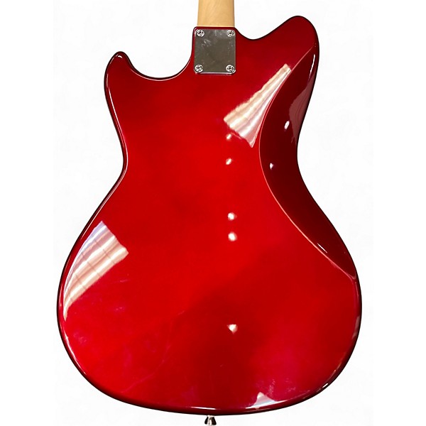 Used G&L TRIBUTE FALLOUT BASS METALIC RED Electric Bass Guitar