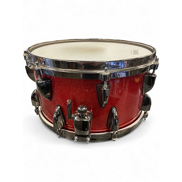 Used Orange County Drum & Percussion 13X8 Venice Series Snare RED SPARKLE Drum
