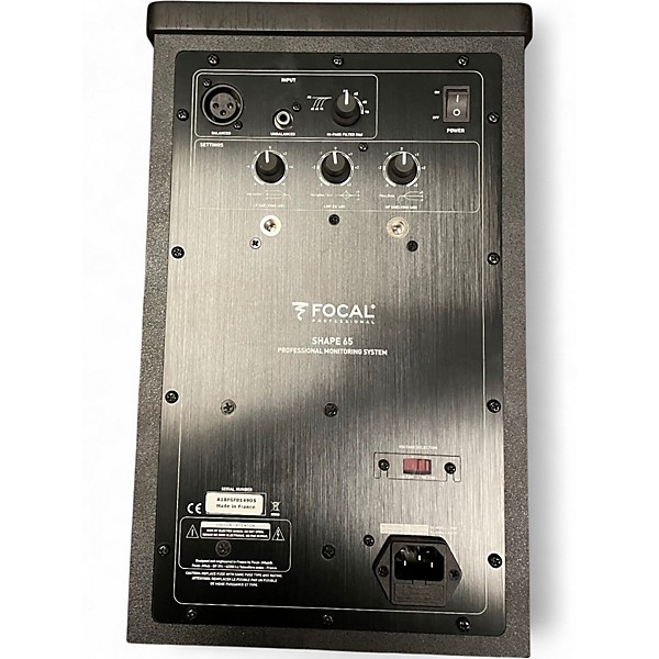 Used Focal Shape 65 Pair Powered Monitor