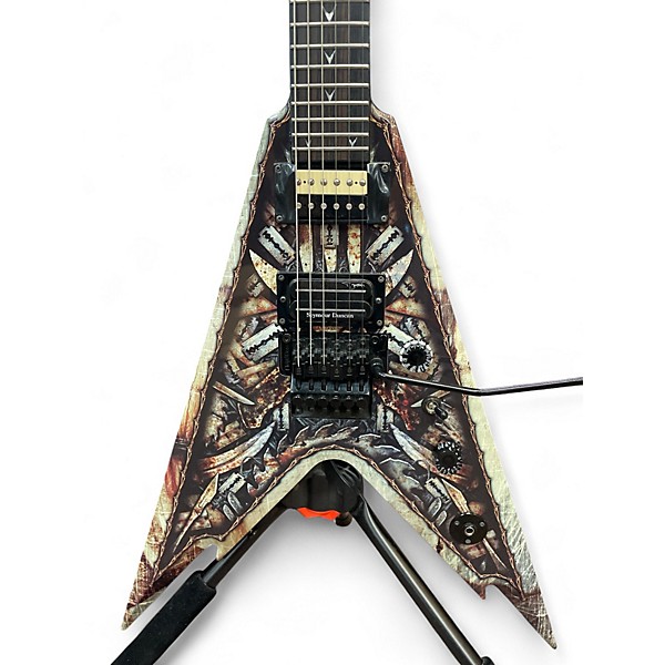 Used Dean Dimebag Razorback V CUSTOM FINISH Solid Body