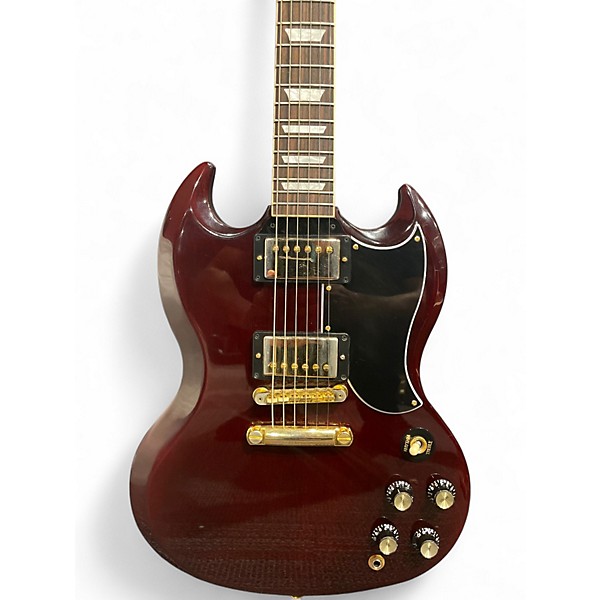 Used 2022 Gibson Exclusive SG Standard '61 Aged Cherry Solid Body Electric Guitar