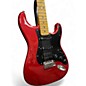 Used 2024 Fender American Ultra II Stratocaster HSS with Maple Fretboard Sinister Red Solid Body Electric Guitar