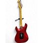 Used 2024 Fender American Ultra II Stratocaster HSS with Maple Fretboard Sinister Red Solid Body Electric Guitar