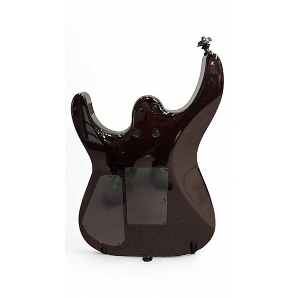 Used Jackson DKAQ PRO PLUS DINKY TRANPARENT PURPLE BURST Solid Body Electric Guitar