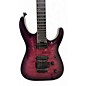 Used Jackson DKAQ PRO PLUS DINKY TRANPARENT PURPLE BURST Solid Body Electric Guitar