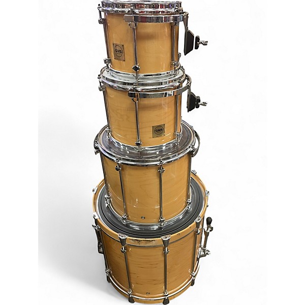 Used GMS 4 Piece Grand Master Natural Drum Kit