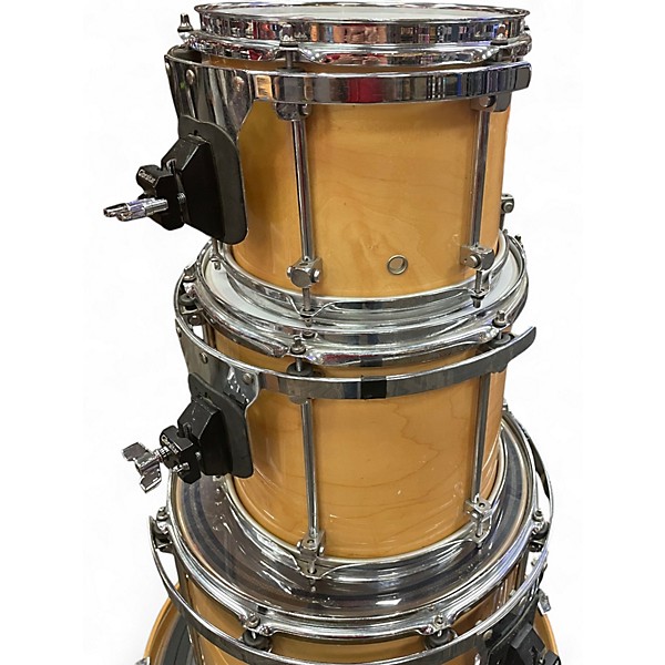 Used GMS 4 Piece Grand Master Natural Drum Kit