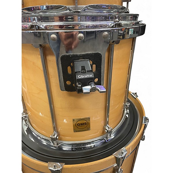 Used GMS 4 Piece Grand Master Natural Drum Kit