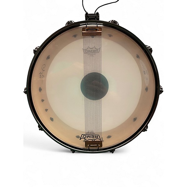 Used Bucks County Drum Co. 4.5X14 Ash Black Stain Drum