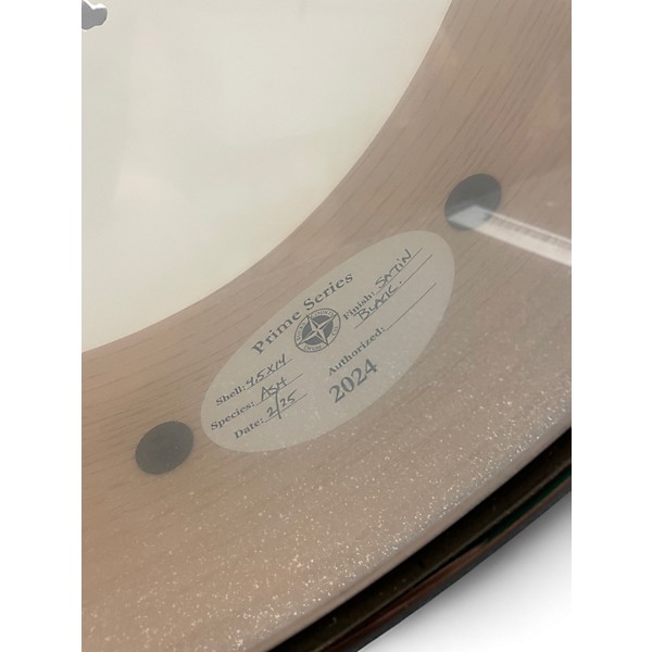 Used Bucks County Drum Co. 4.5X14 Ash Black Stain Drum