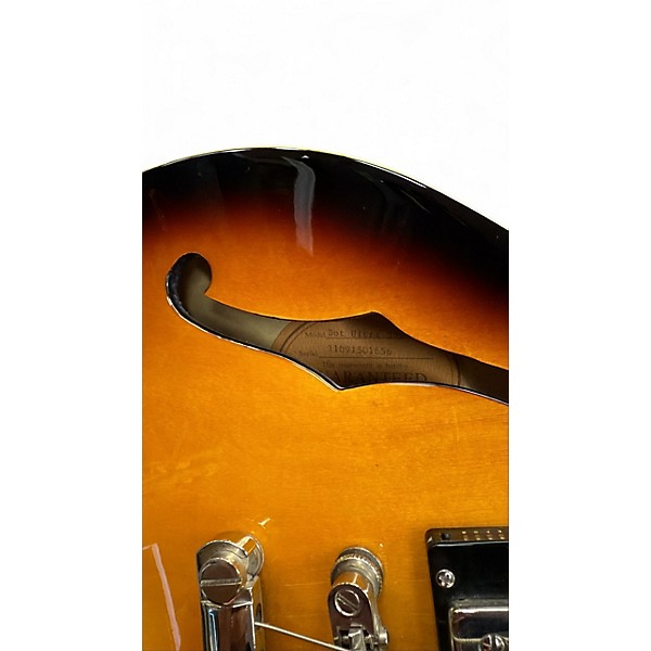 Used Epiphone Ultra-339 Vintage Sunburst Hollow Body Electric Guitar