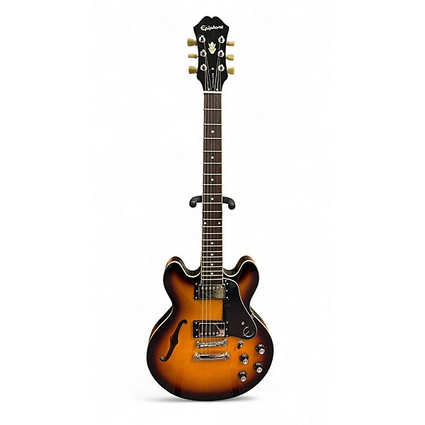 Used Epiphone Ultra-339 Vintage Sunburst Hollow Body Electric Guitar