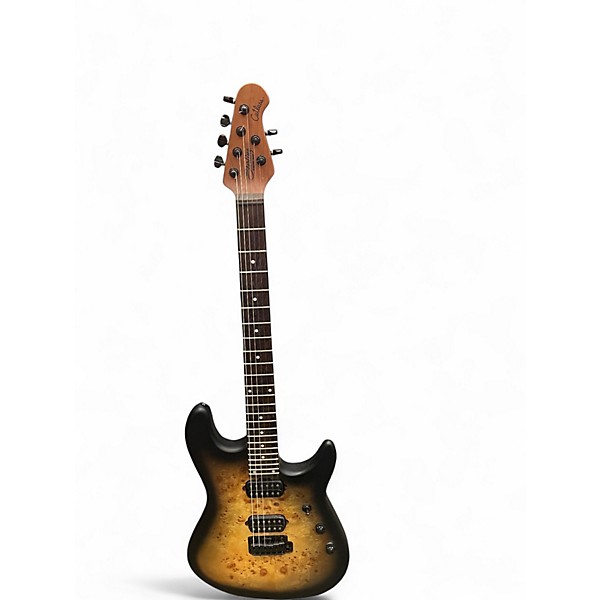 Used Sterling by Music Man Cutlass 2 Tone Sunburst Solid Body Electric Guitar