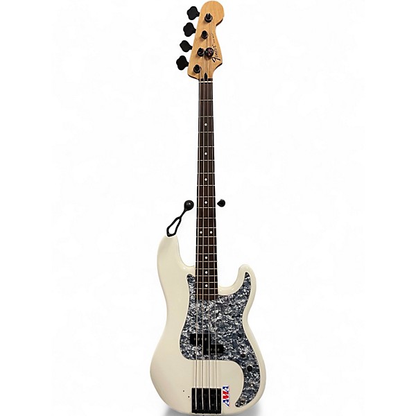 Used Fender PLAYER JAZZ/P BASS WHITE Electric Bass Guitar