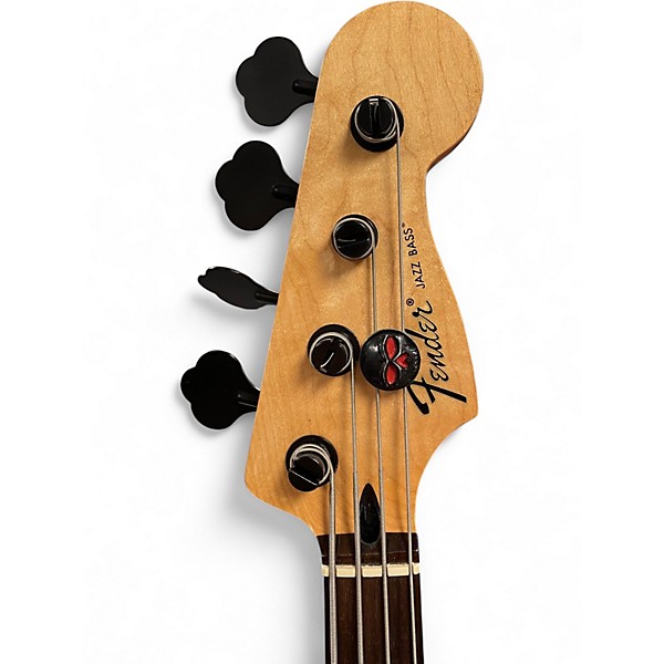 Used Fender PLAYER JAZZ/P BASS WHITE Electric Bass Guitar