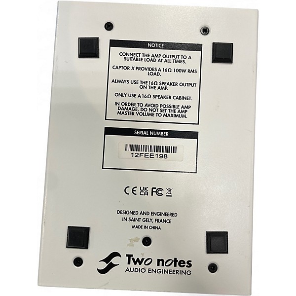 Used Two Notes AUDIO ENGINEERING Captor X Power Attenuator