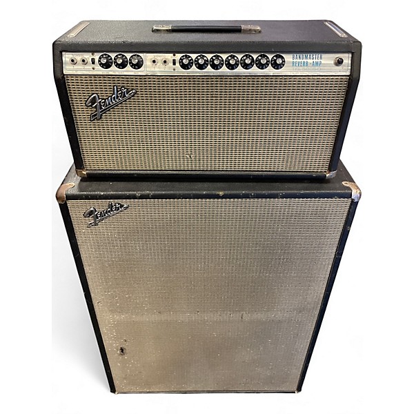 Vintage 1969 Fender BandMaster Reverb TFL5005d 1969 Tube Guitar Combo Amp