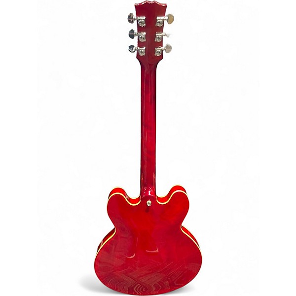 Used Tokai UES SERIES 335 STYLE LEFT HANDED RED Hollow Body Electric Guitar