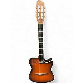 Used Godin Multiac Duet Ambiance 2 Color Sunburst Acoustic Electric Guitar