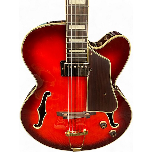 アート・デザイン・音楽 Same GOOD AS OLD Used Ibanez AFJ81 ARTCORE SUNSET RED Hollow Body Electric