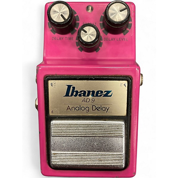 Ibanez Analog Delay AD9 希少MADE IN JAPAN Ibanez AD9 Analog Delay Effect Pedal Review @TopGuitars.info