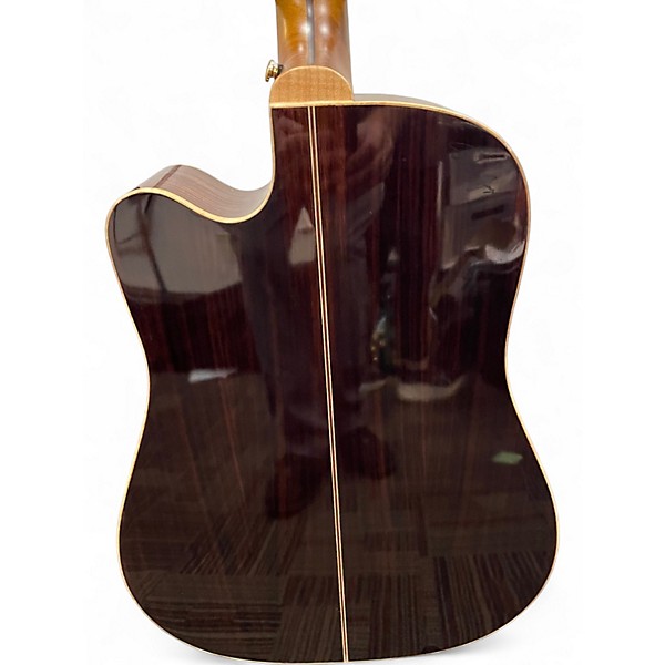 Used Zager ZAD900CE Natural Acoustic Guitar