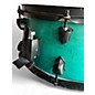 Used SJC Drums 6.5X14 PATHFINDER MIAMI TEAL SATIN Drum