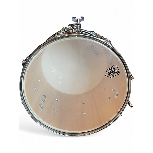 Used SJC Drums 6.5X14 PATHFINDER MIAMI TEAL SATIN Drum