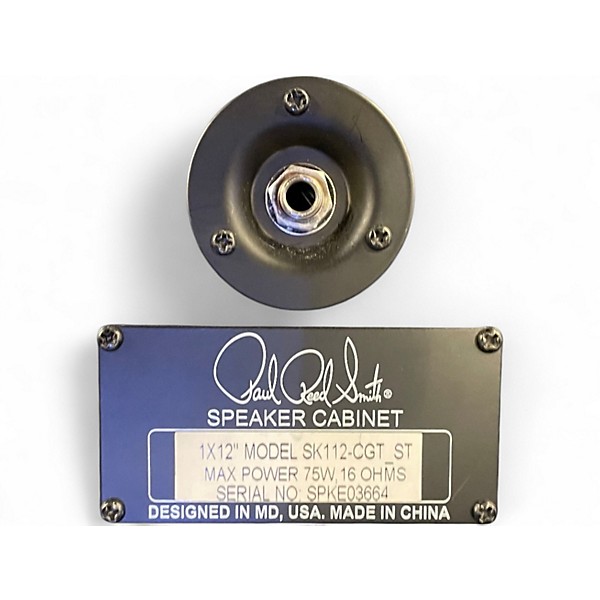 Used PRS 1x12 Closed Back Guitar Cabinet