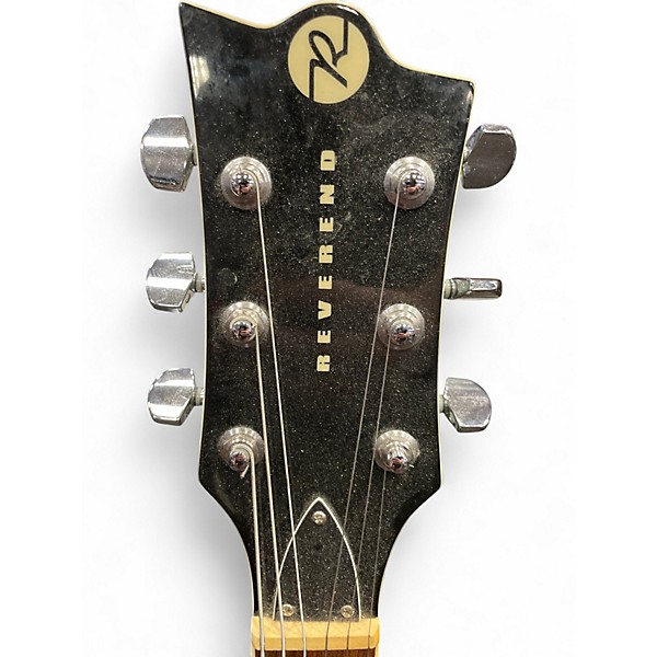 Used Reverend Sensei JR Alpine Green Solid Body Electric Guitar