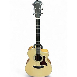 Used Taylor 214CE Koa Natural Acoustic Electric Guitar