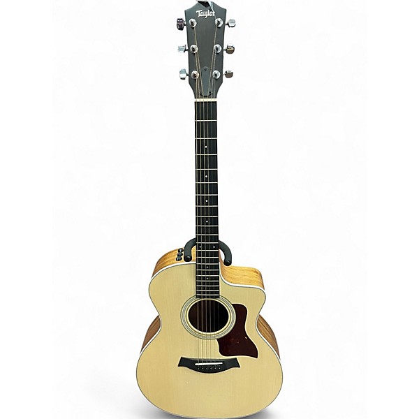 Used Taylor 214CE Koa Natural Acoustic Electric Guitar