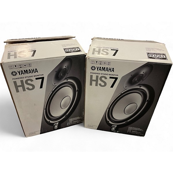 Used Yamaha HS7 Pair Powered Monitor