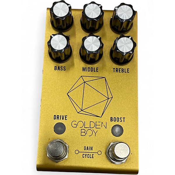 Used Jackson Audio Hand Signed Golden Boy Effect Pedal