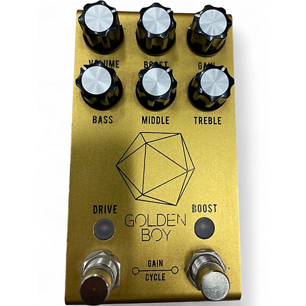 Used Jackson Audio Hand Signed Golden Boy Effect Pedal