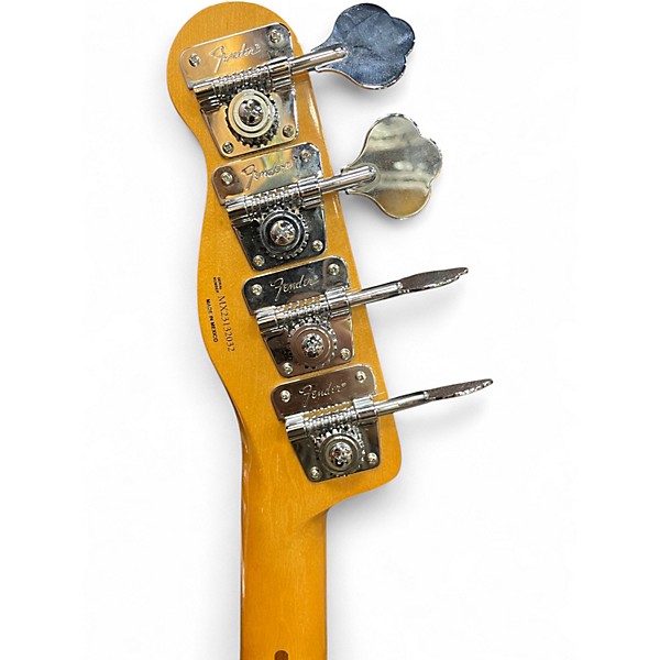 Used Fender Vintera II 70s Telecaster Yellow Electric Bass Guitar