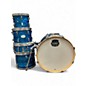 Used Pearl 5 Piece EXR SERIES SHELL PACK Blue Drum Kit thumbnail