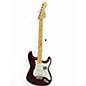 Used 2001 Fender Standard Stratocaster Maroon Solid Body Electric Guitar thumbnail